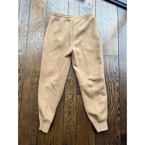 Nike Tech Fleece Joggers Size Medium Womens Mid Rise Sportswear Flax Brown $120 - Picture 6 of 6